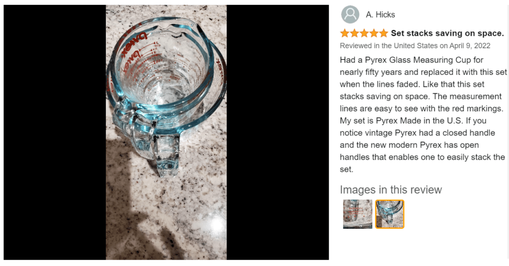 Glass Measuring Cup